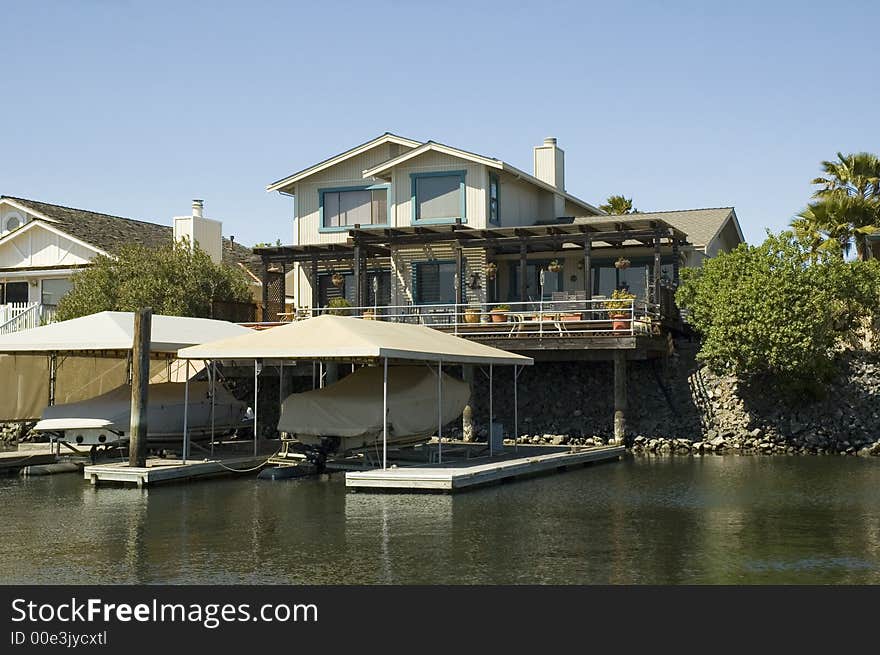 Waterfront Home And Dock