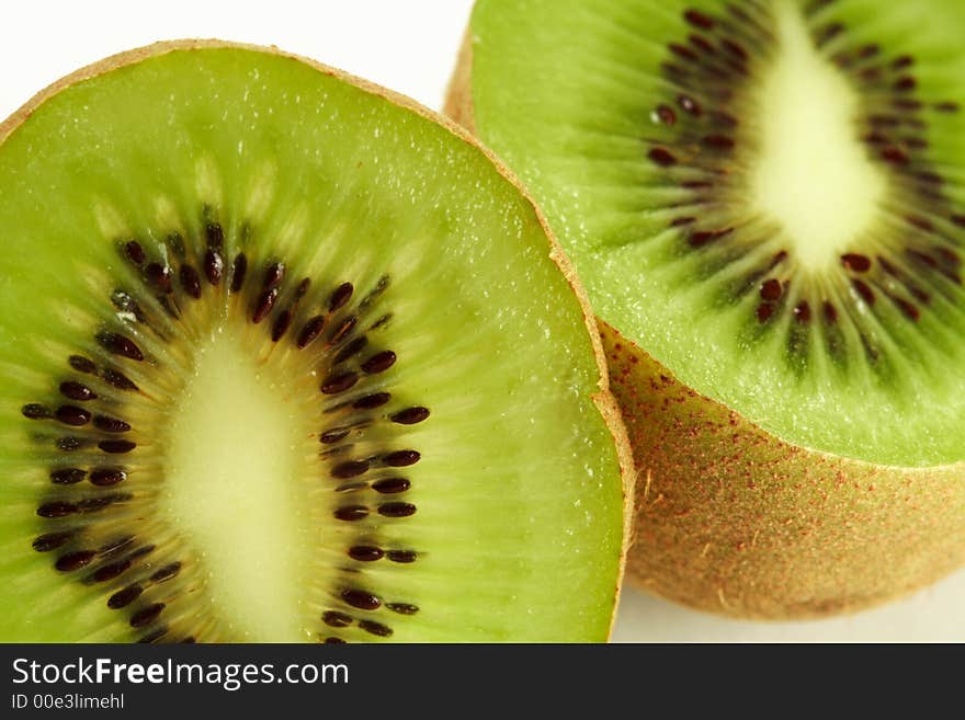 Kiwi on White