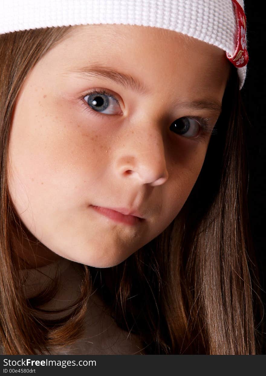 Brunette Young Girl