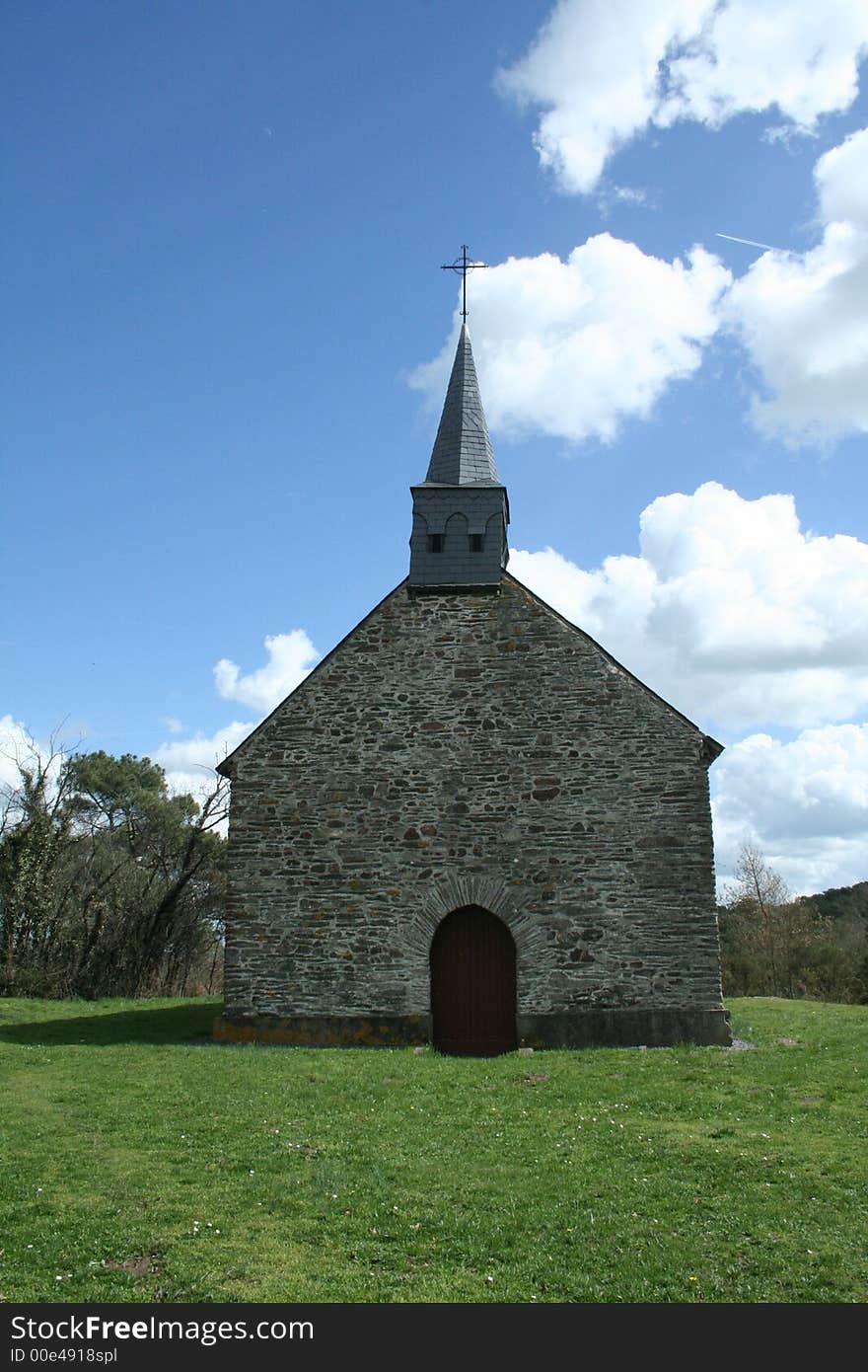 Church In A Field