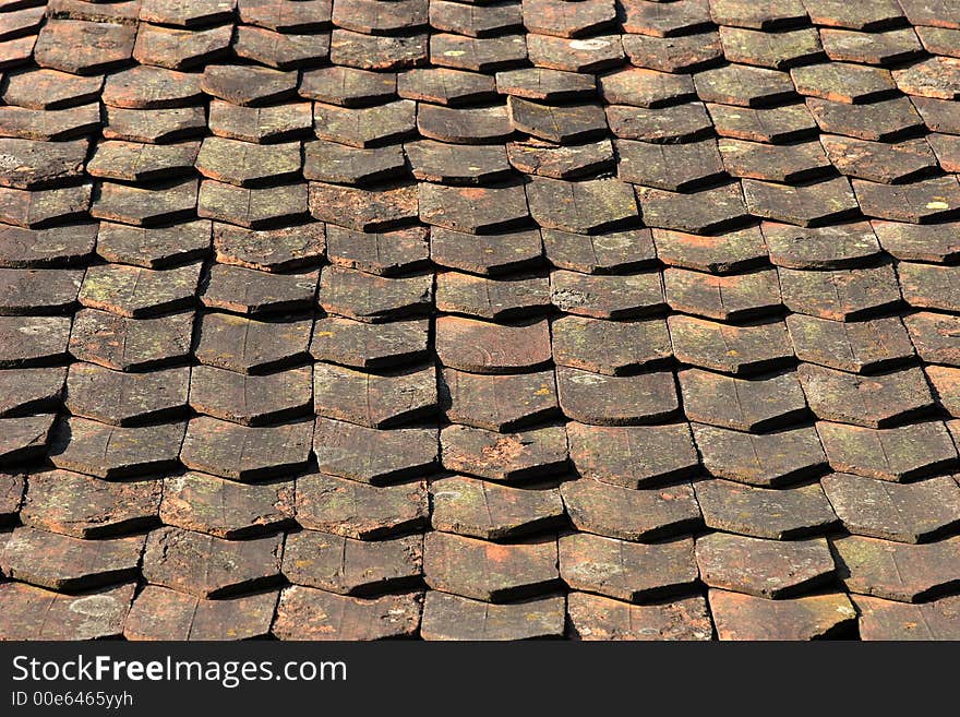 Damaged roof