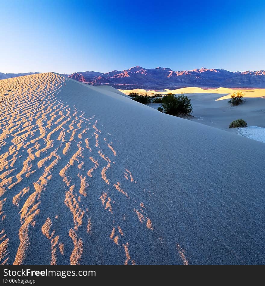 Death Valley National Park Sand Dunes