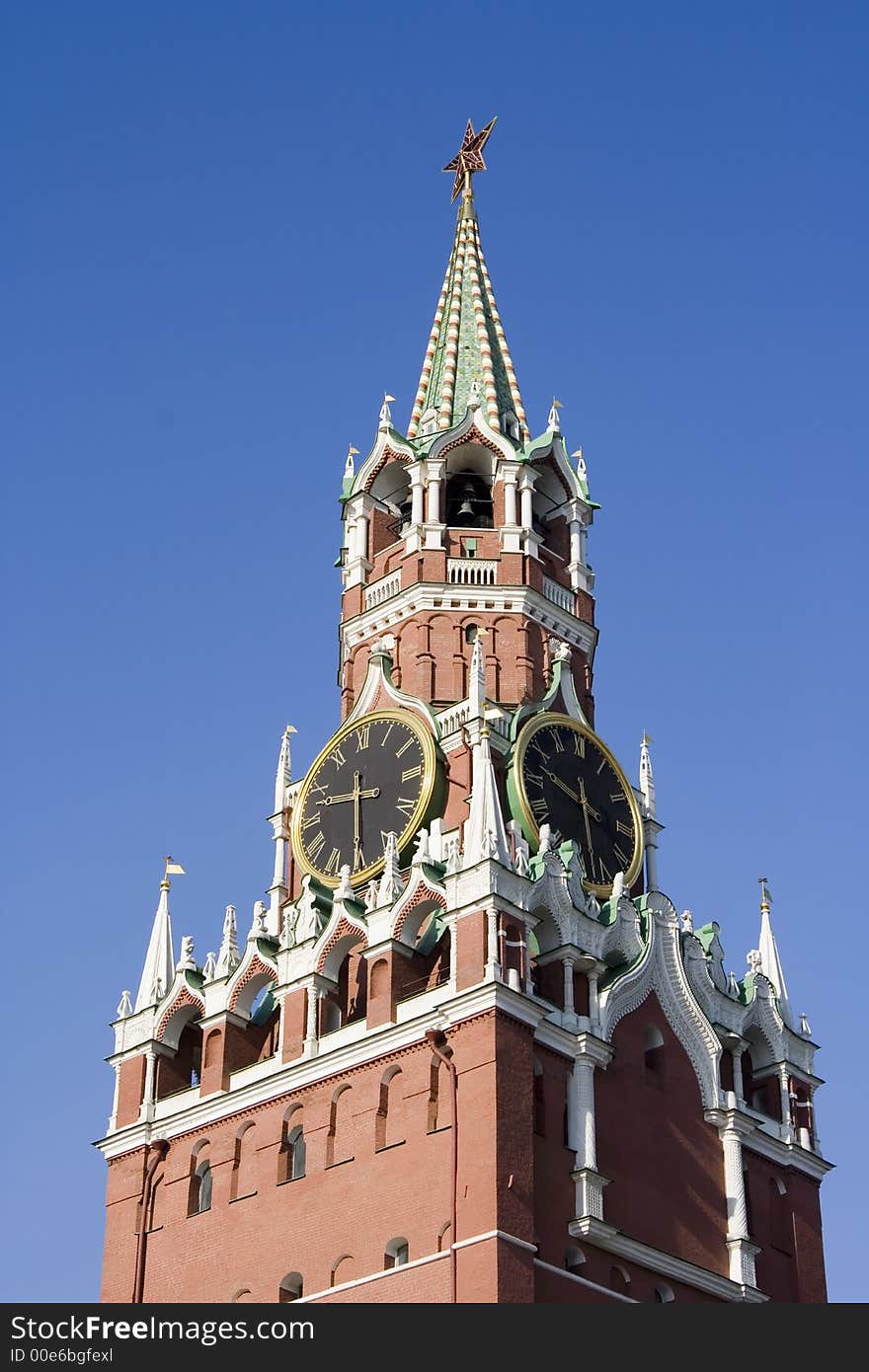 A tower of the Kremlin. Moscow