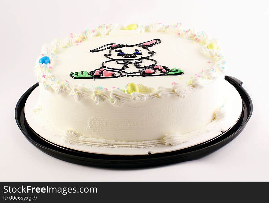 Photo of easter or birthday ice cream
cake. Photo of easter or birthday ice cream
cake