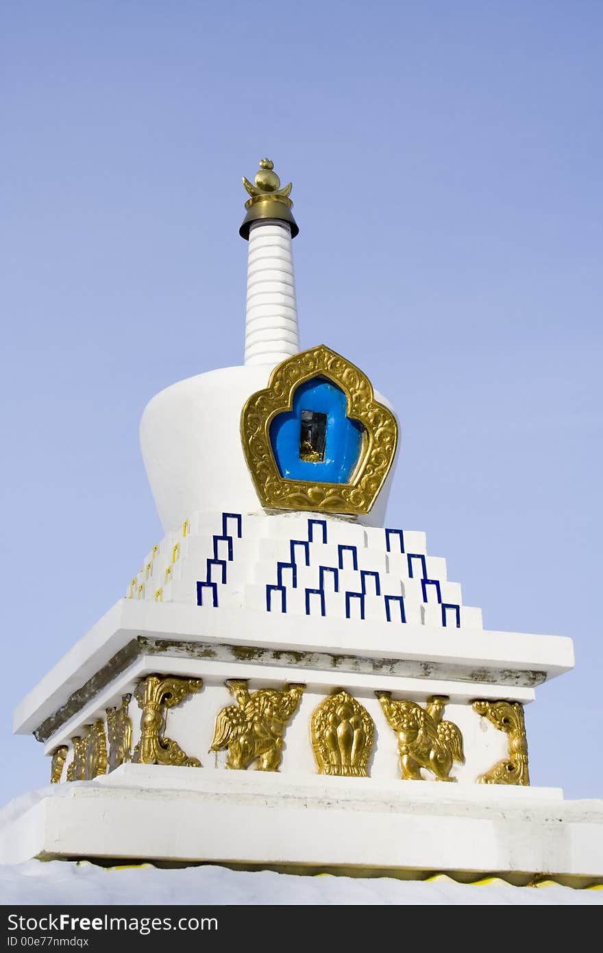 Cupola of buryat s Temple