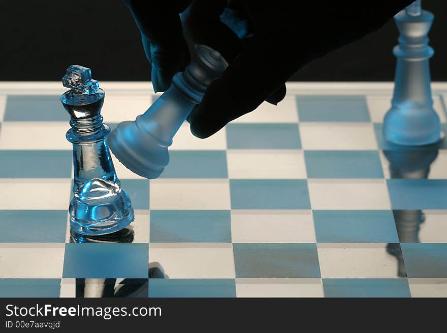 Chess move ,industrial and ilustrational use