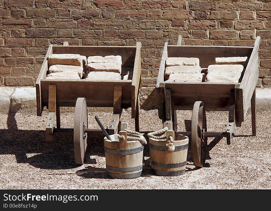 Old Wheelbarrows