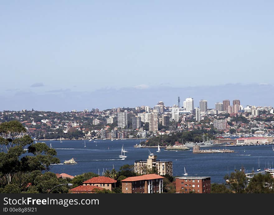 Sydney Harbour Bay On A Summer Day, Australia