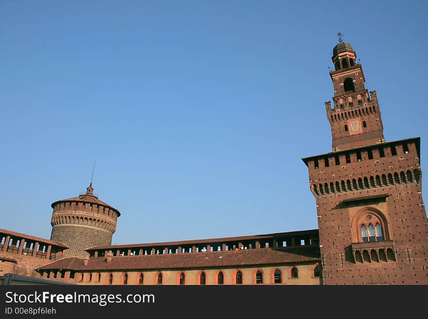 Sforzesco Castle Towers, Milan