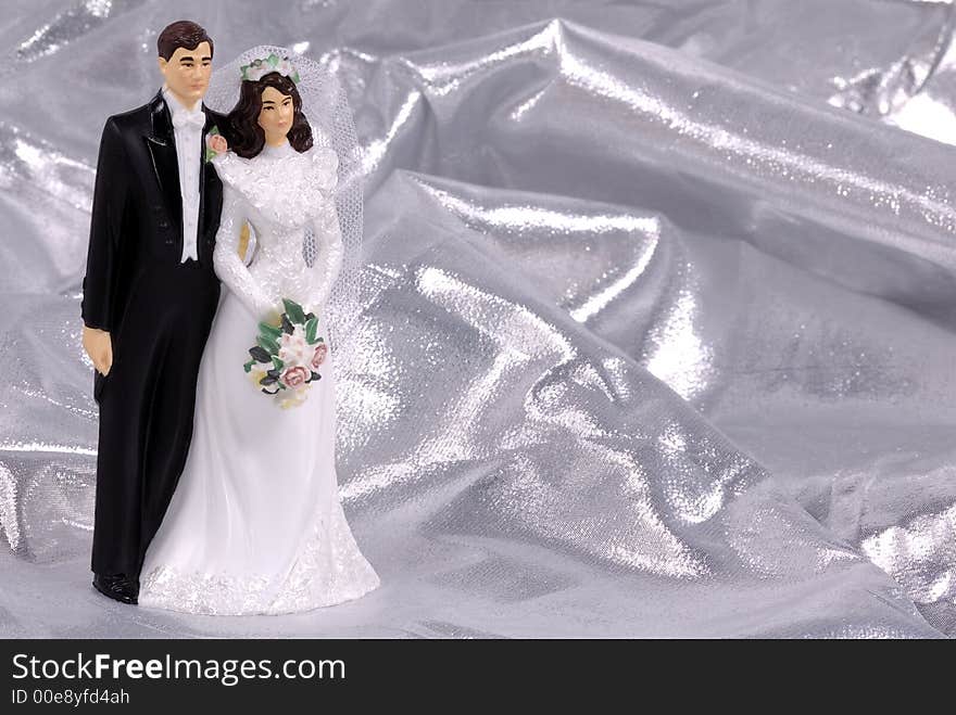 Photo of a Wedding Ornament - Bride and Groom - Background