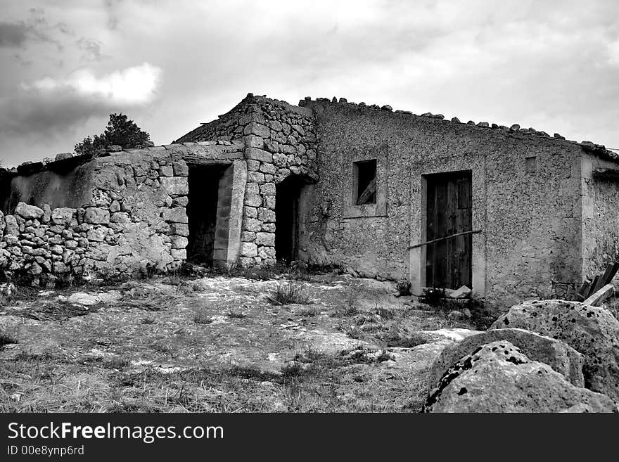 Ancient rural house