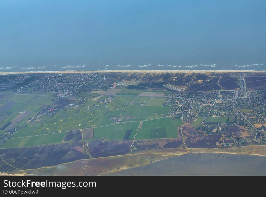 View Over German Island Sylt