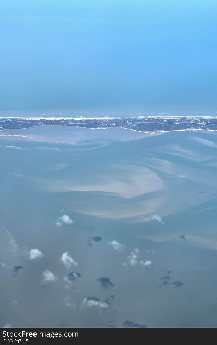 View Over Wadden Sea Islands