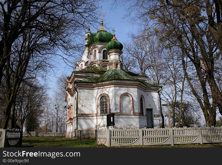 Orthodox church in Poland - Boncza