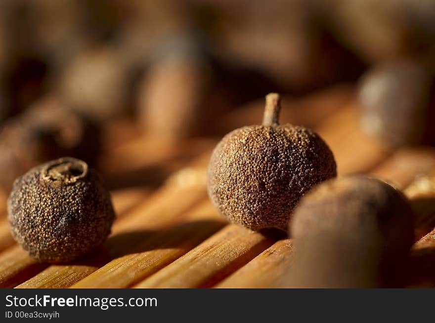 Allspice close-up