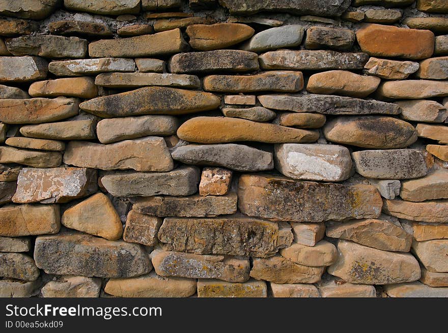 Very old Stone wall background