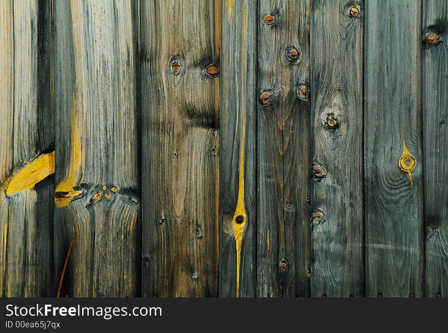 Old wooden boards