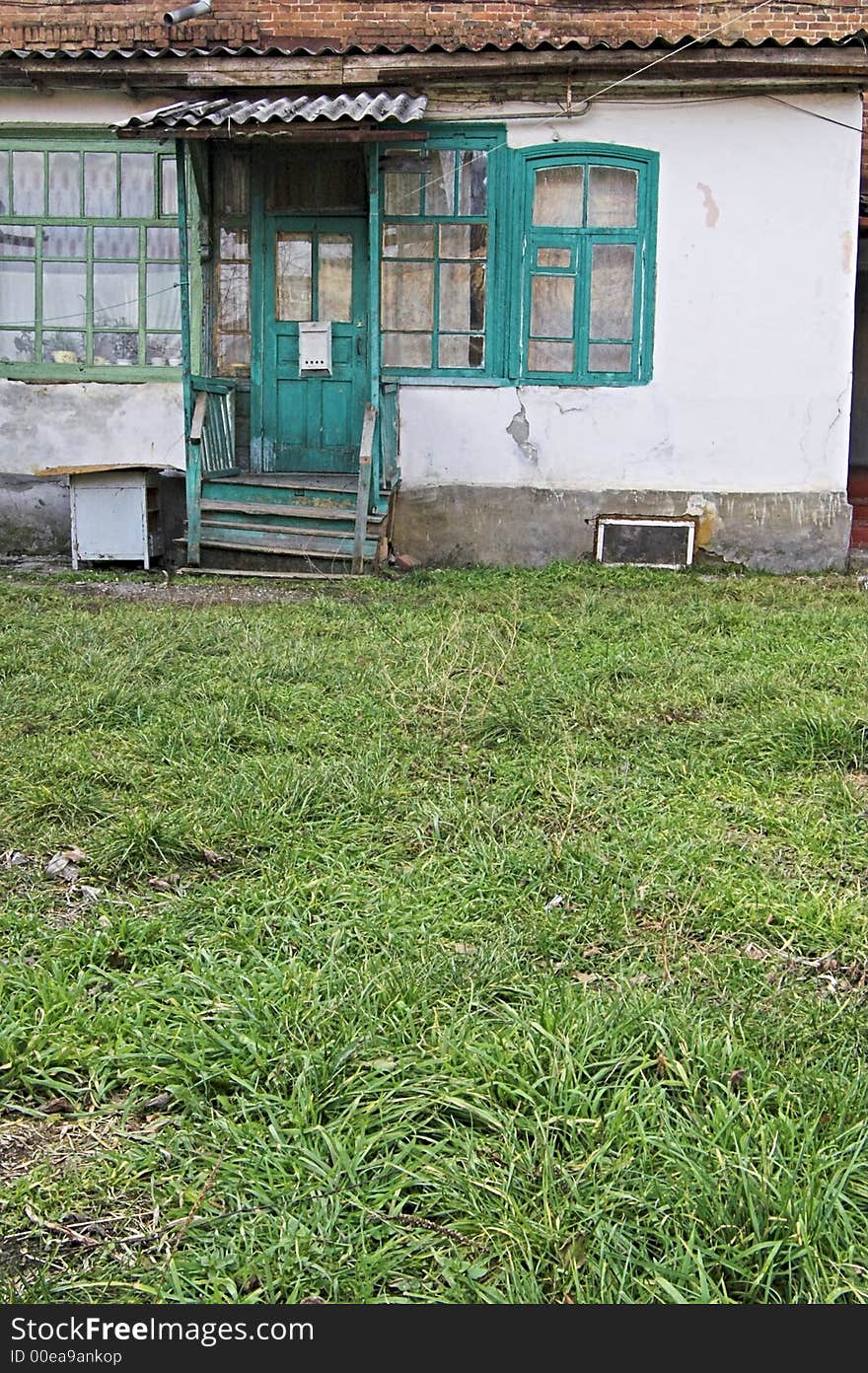 Old house at town outskirts.