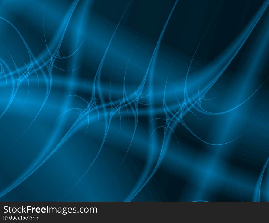 Dark blue metallic background fractal