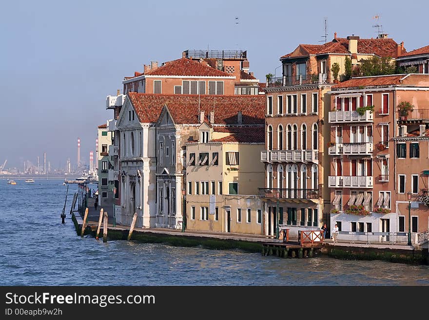 A Beautiful Canal Of Venice It