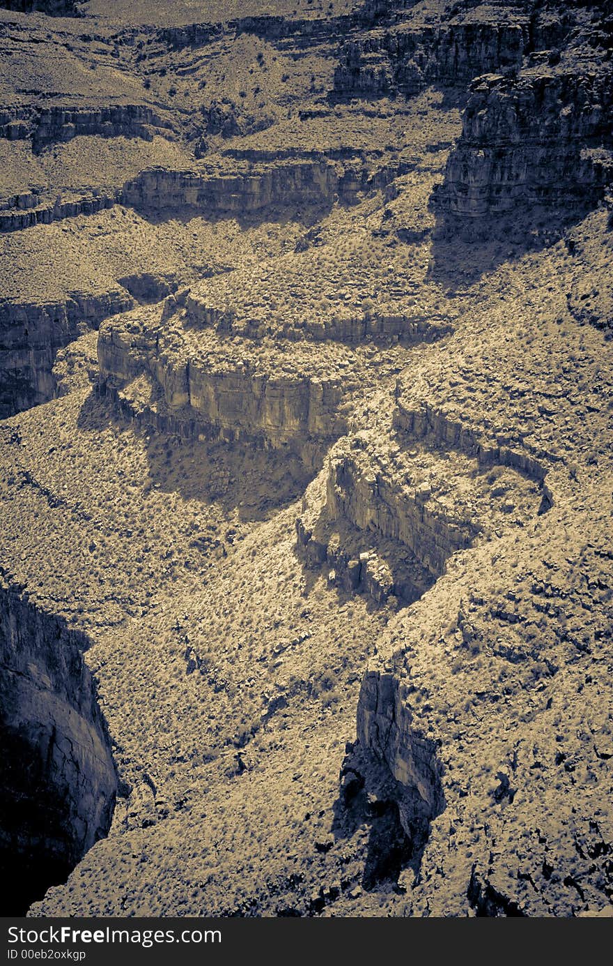 Grand Canyon West, view from the top.