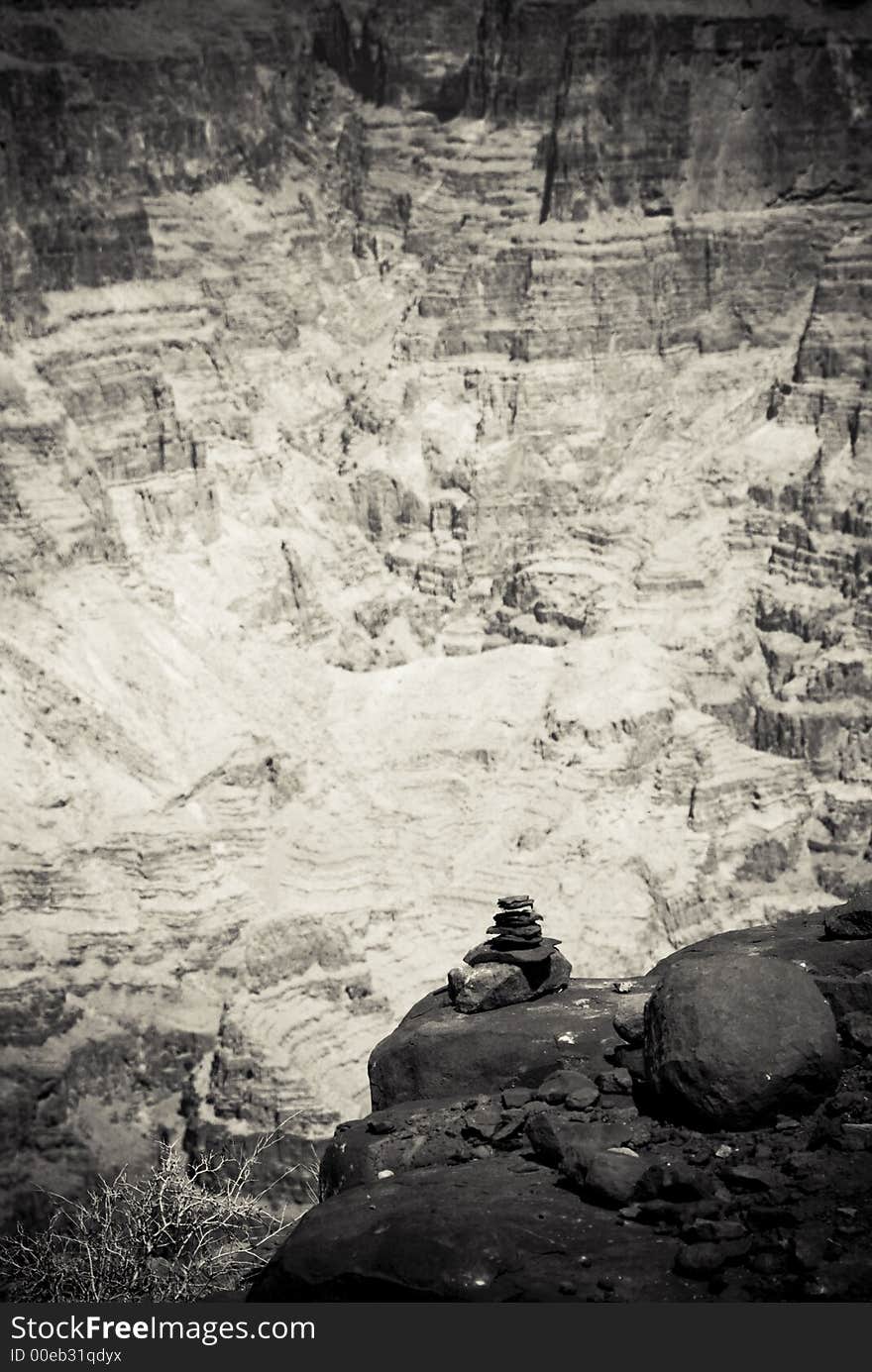 Grand Canyon West, rocks detail. Grand Canyon West, rocks detail.