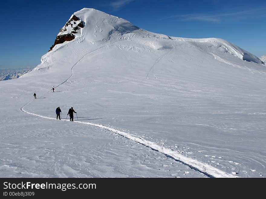 Ski touring