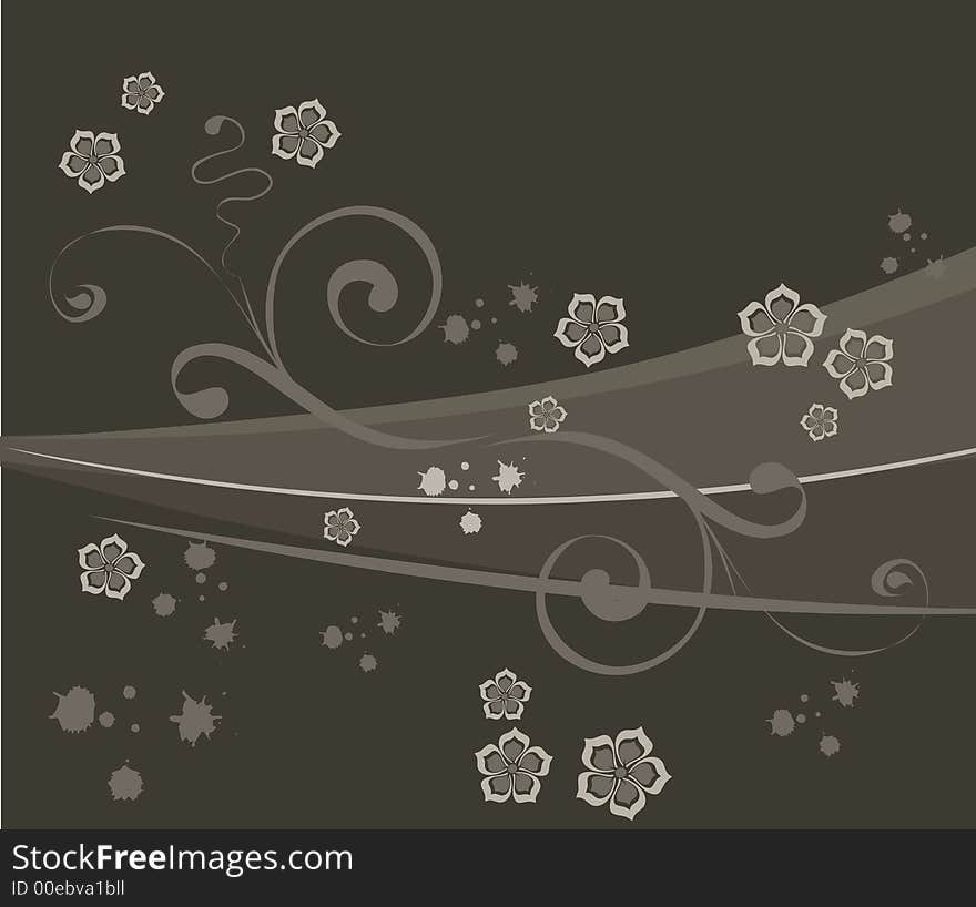 Floral texture. Illustration can be used for different purposes