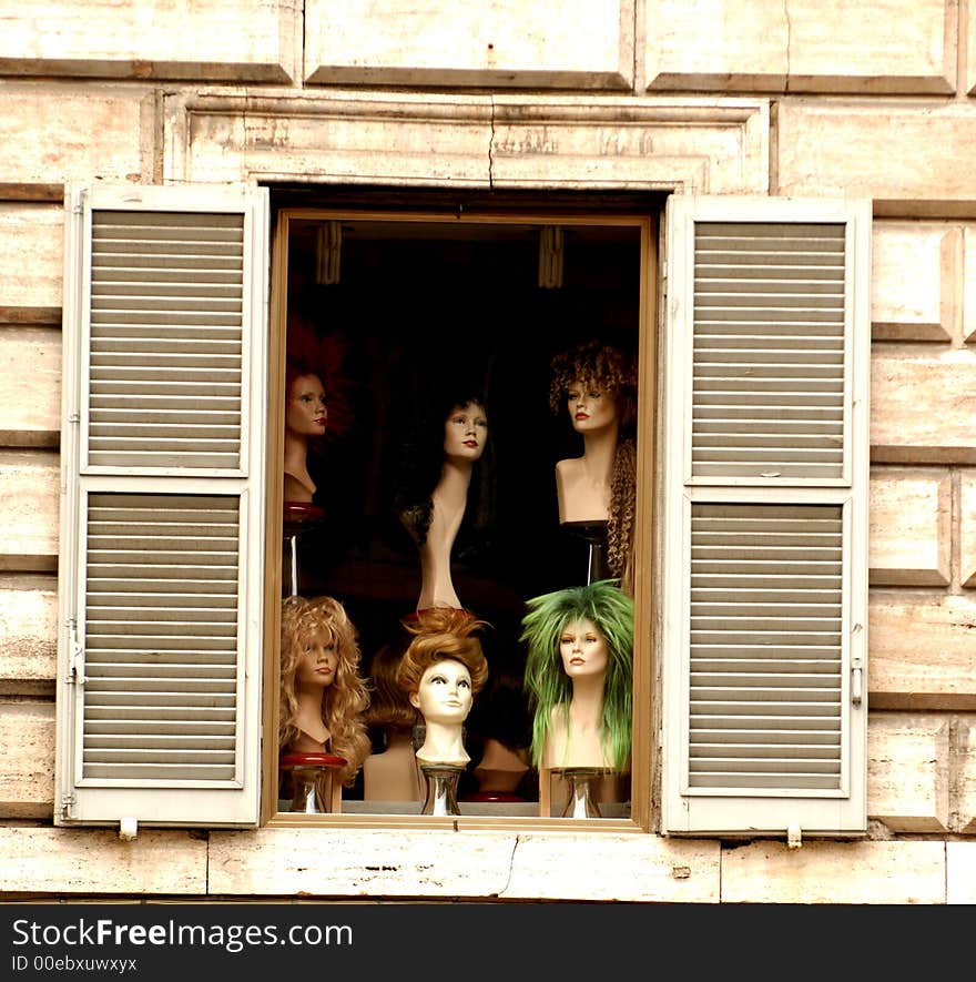 Mannequins And Windows