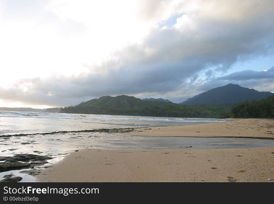 Mid afternoon in Kauai.