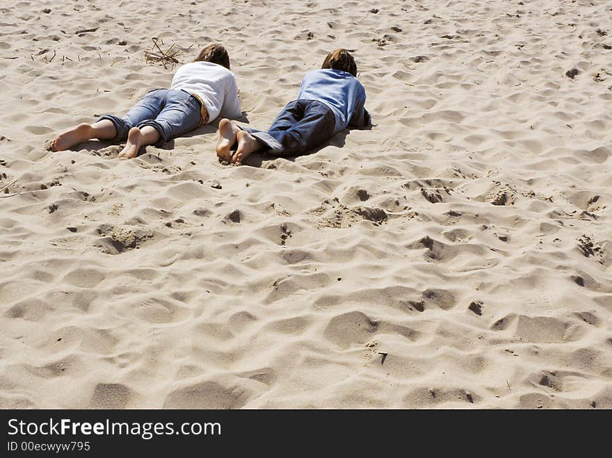 Girls At The Beach