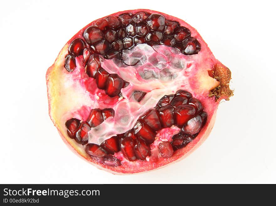 Half Of Pomegranat