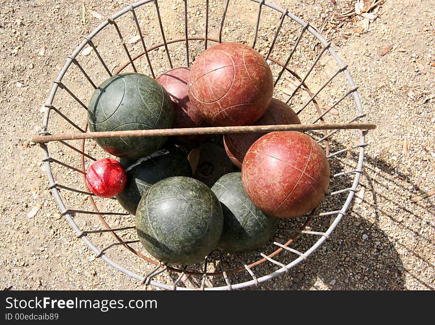 Bocce balls