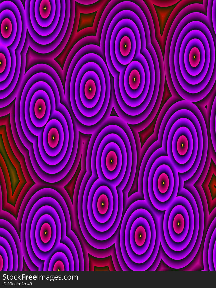 Bold modern abstract art background image featuring concentric circles. Bold modern abstract art background image featuring concentric circles