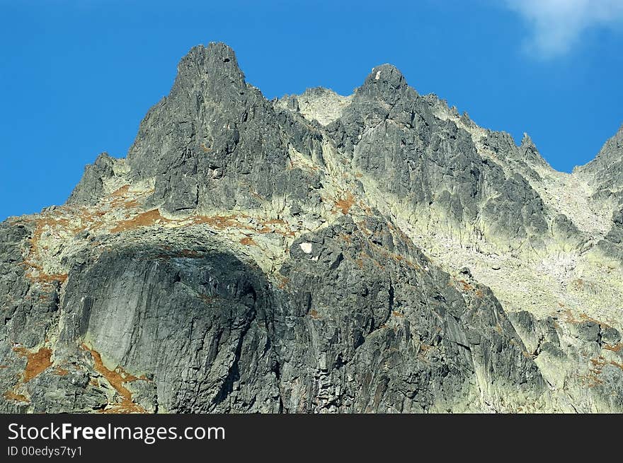 High Tatras Mountains picturesque scenery