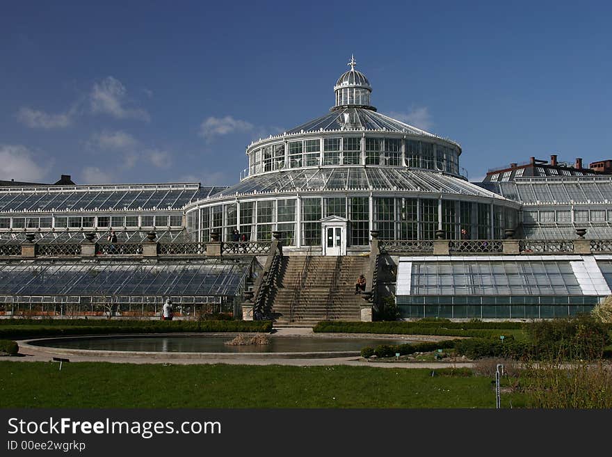 Botanical garden in Copenhagen, denmark