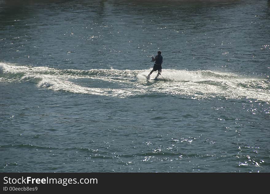 Water skier