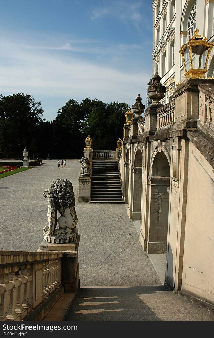 Nymphenburg palace in Munich, Germany