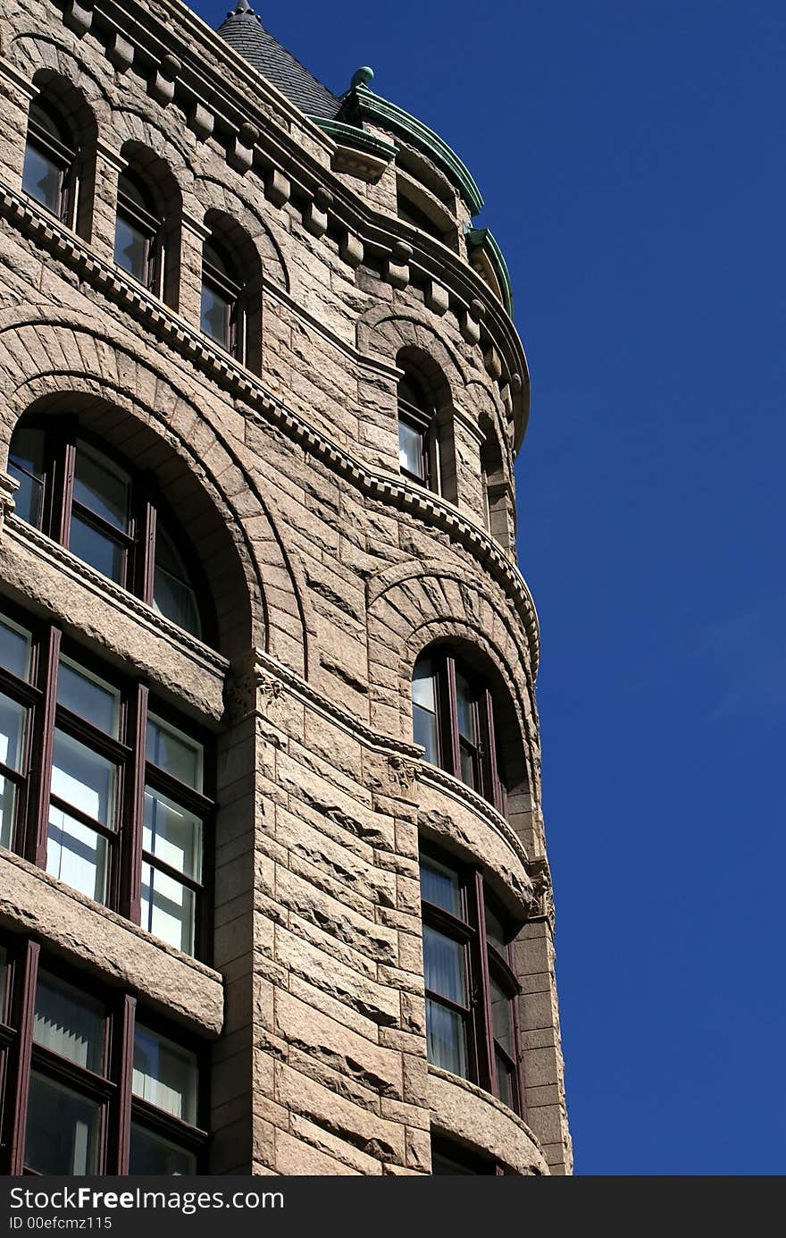 Round Corner Of Grain Exchange