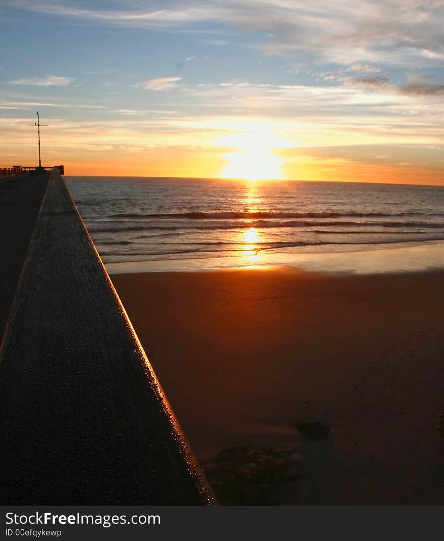 Sunrise & Pier