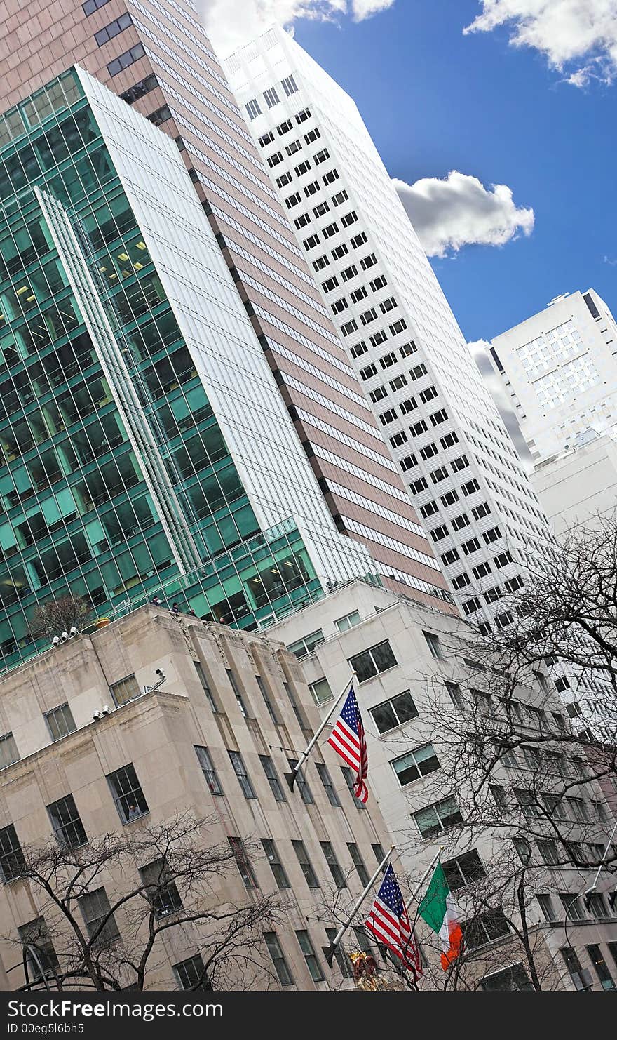 Photo of skyscrapers in New York (Manhattan)