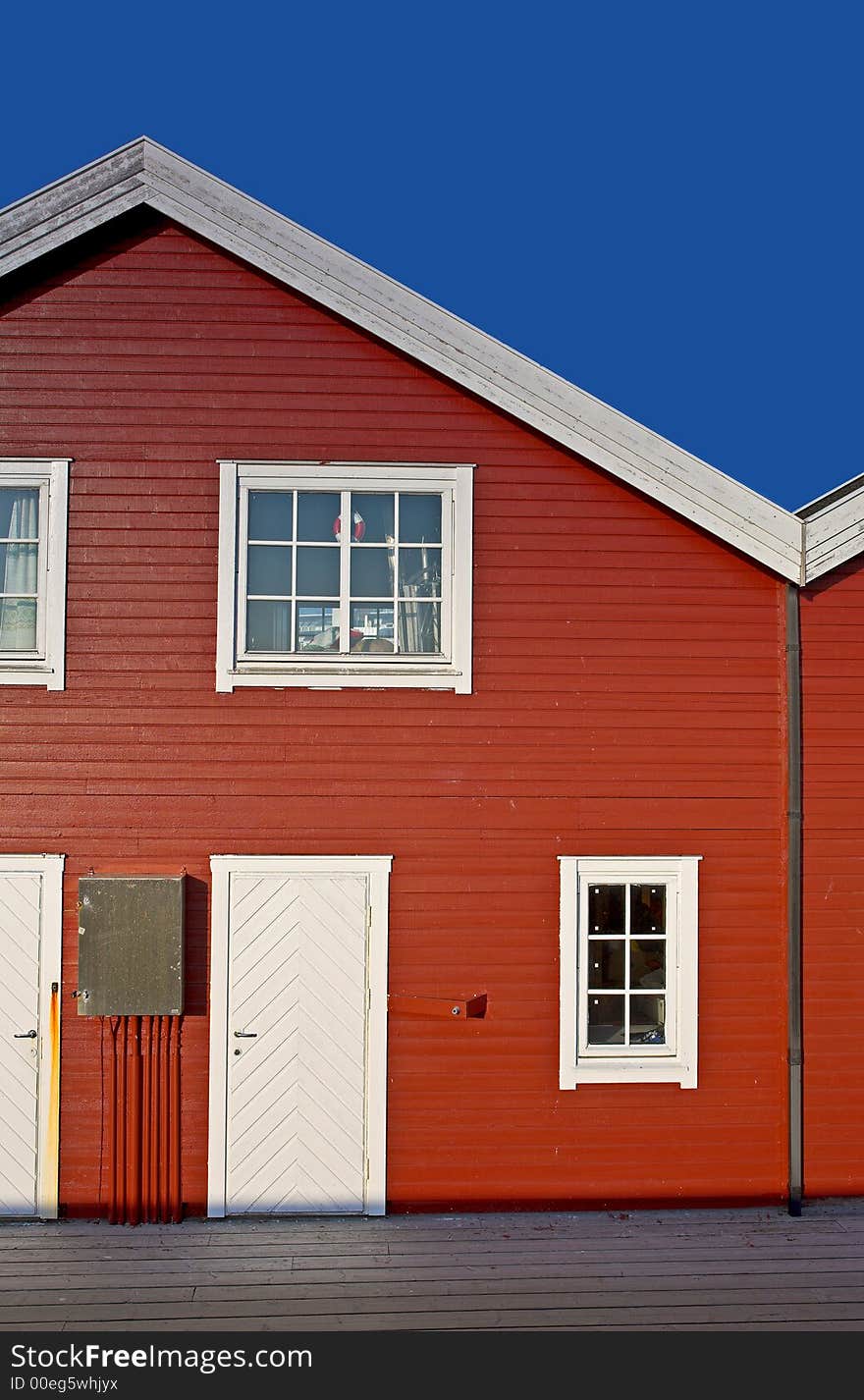 Typical houses in Norway