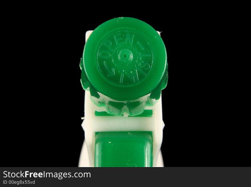 An image of a Green Spray Bottle