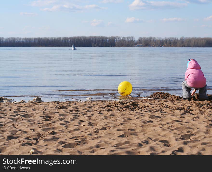 Girl on the beach