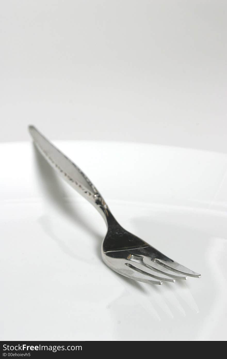 Fork On Plate