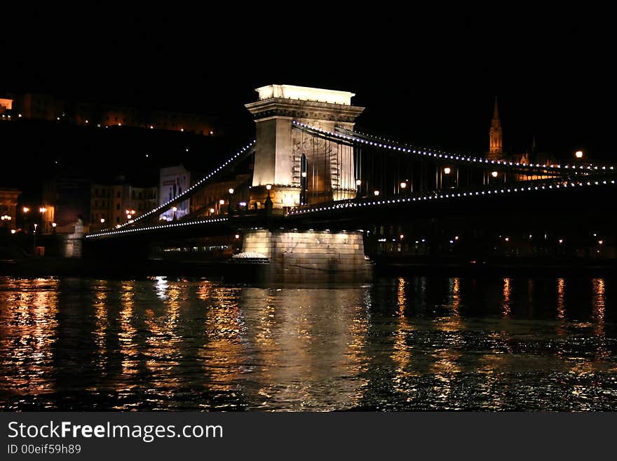 Chainbridge in Budapest