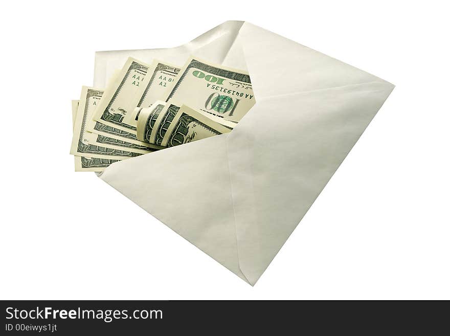 Dollars In Envelope