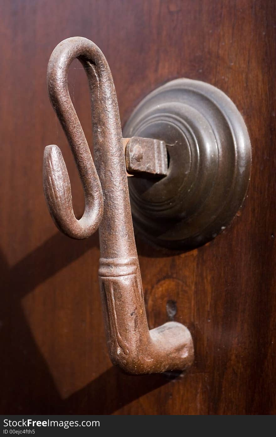 Detail of an ancient door