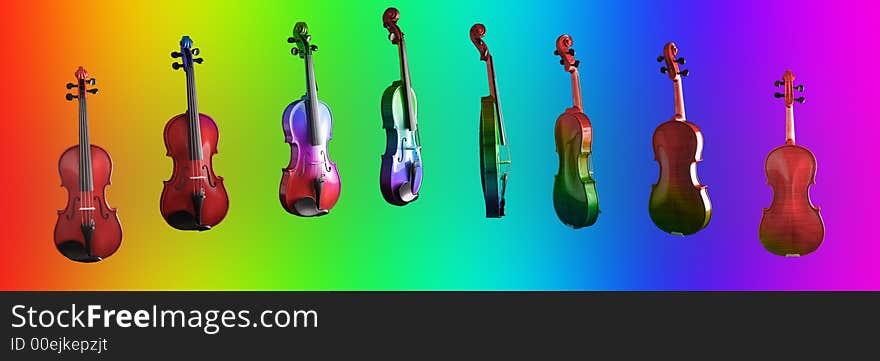 The Rainbow Violin