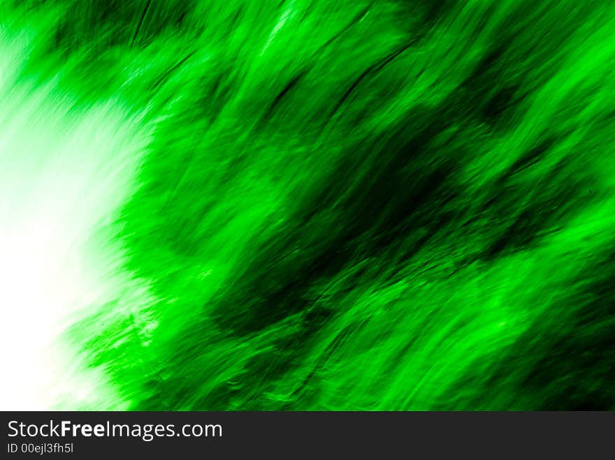 Textured Green Abstract 2